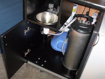 espressocart plumbing system for the ministandard