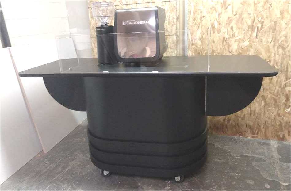 4 foot mspec espresso cart