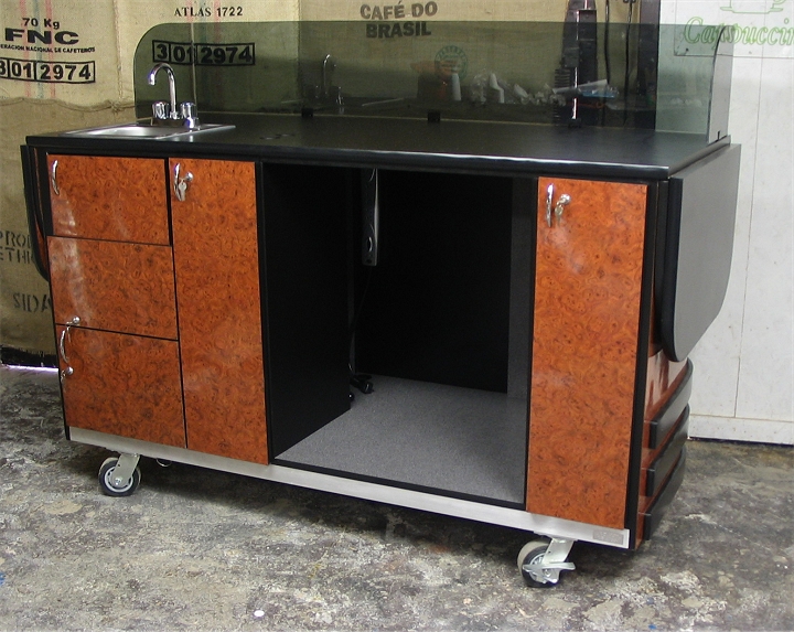 6 foot food service cart