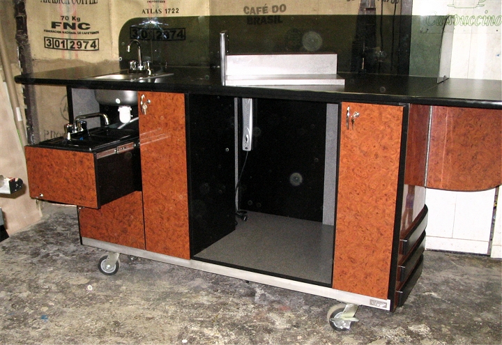 6 foot food service cart